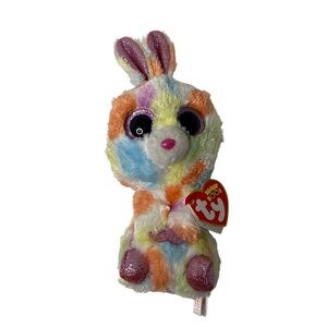 TY Beanie Boos Bloomy Bunny Rabbit Plush Stuffed Animal With Tags